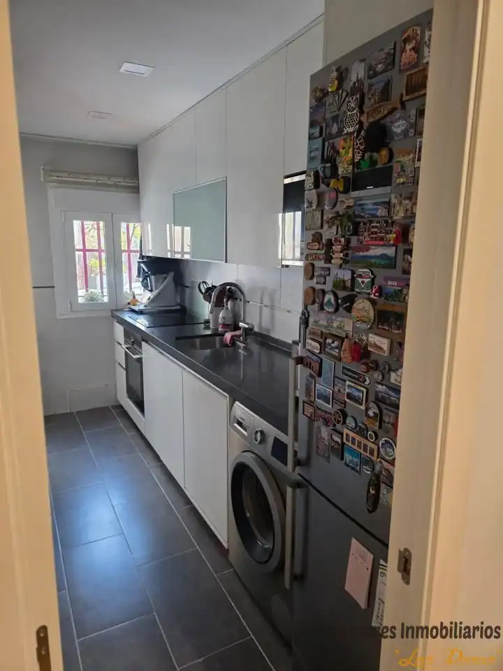 Küche von Wohnung zum Verkauf in Madrid mit Klimaanlage, Heizung und Parkett