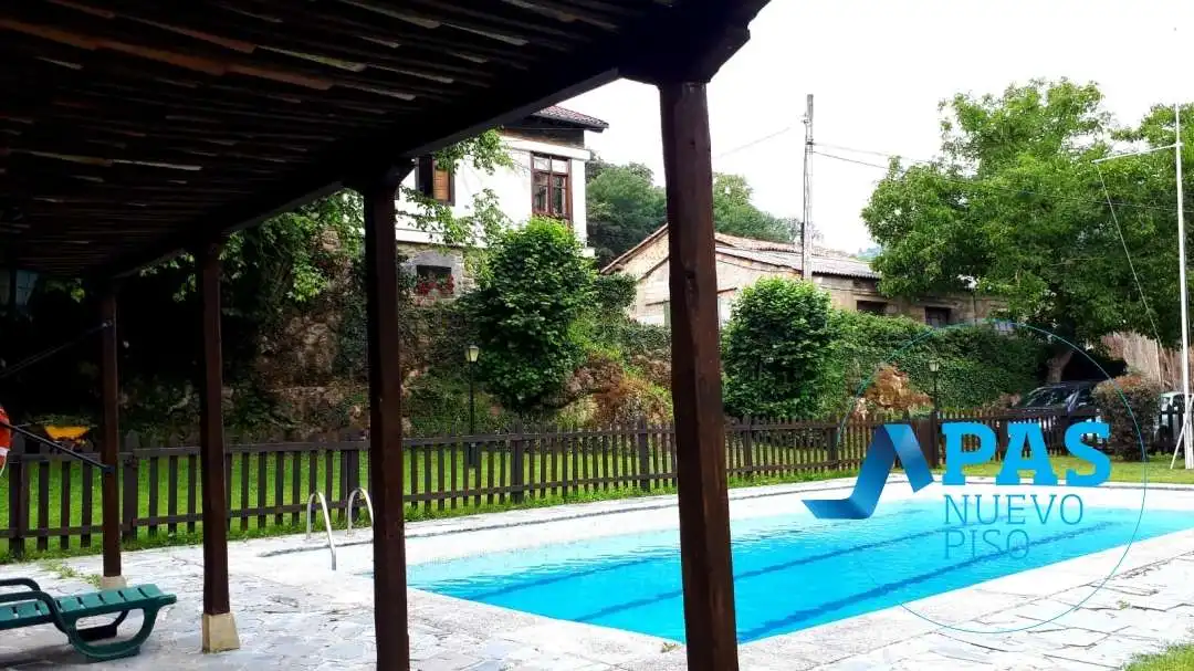 Swimming pool of Houses for sale in Camaleño  with Heating, Private garden and Terrace
