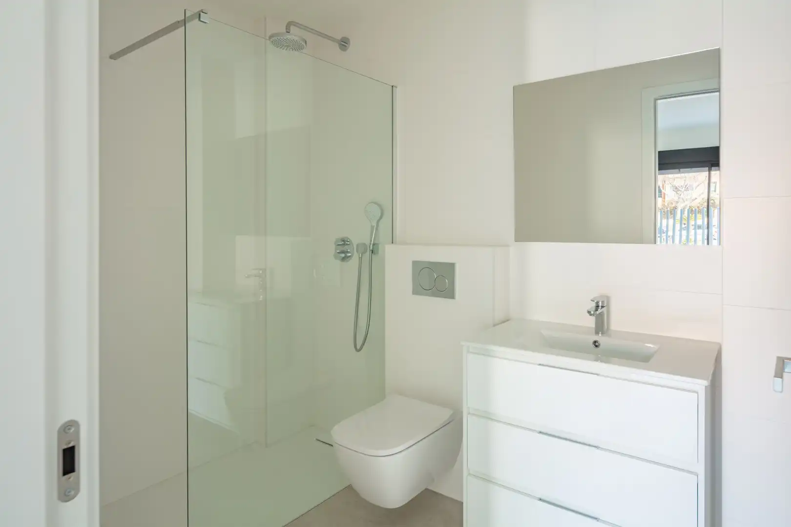 Baño de Apartamento en venta en Jávea / Xàbia con Aire acondicionado, Jardín privado y Terraza