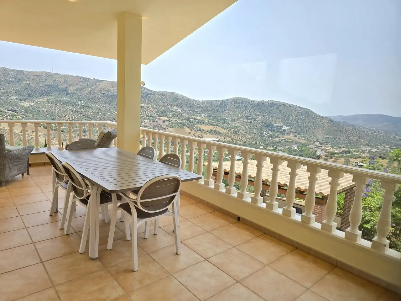Terrace of Houses for sale in Alcaucín  with Air Conditioner, Terrace and Swimming Pool
