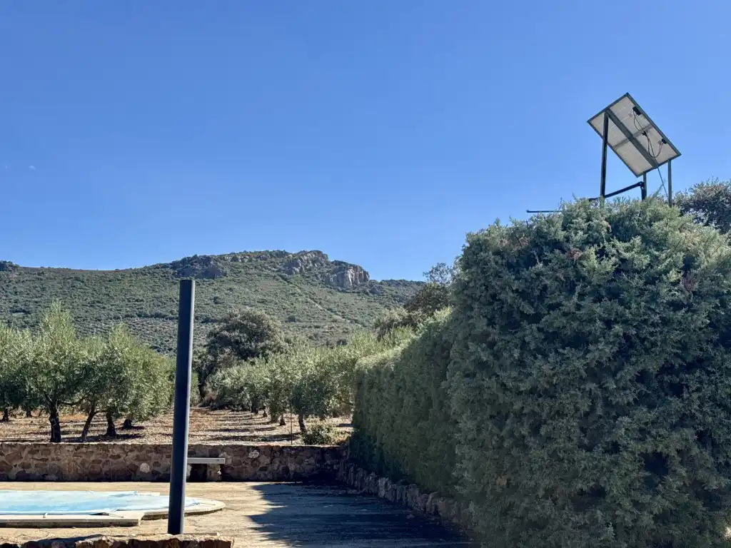 Garden of Country homes for sale in Zarza-Capilla, Badajoz
