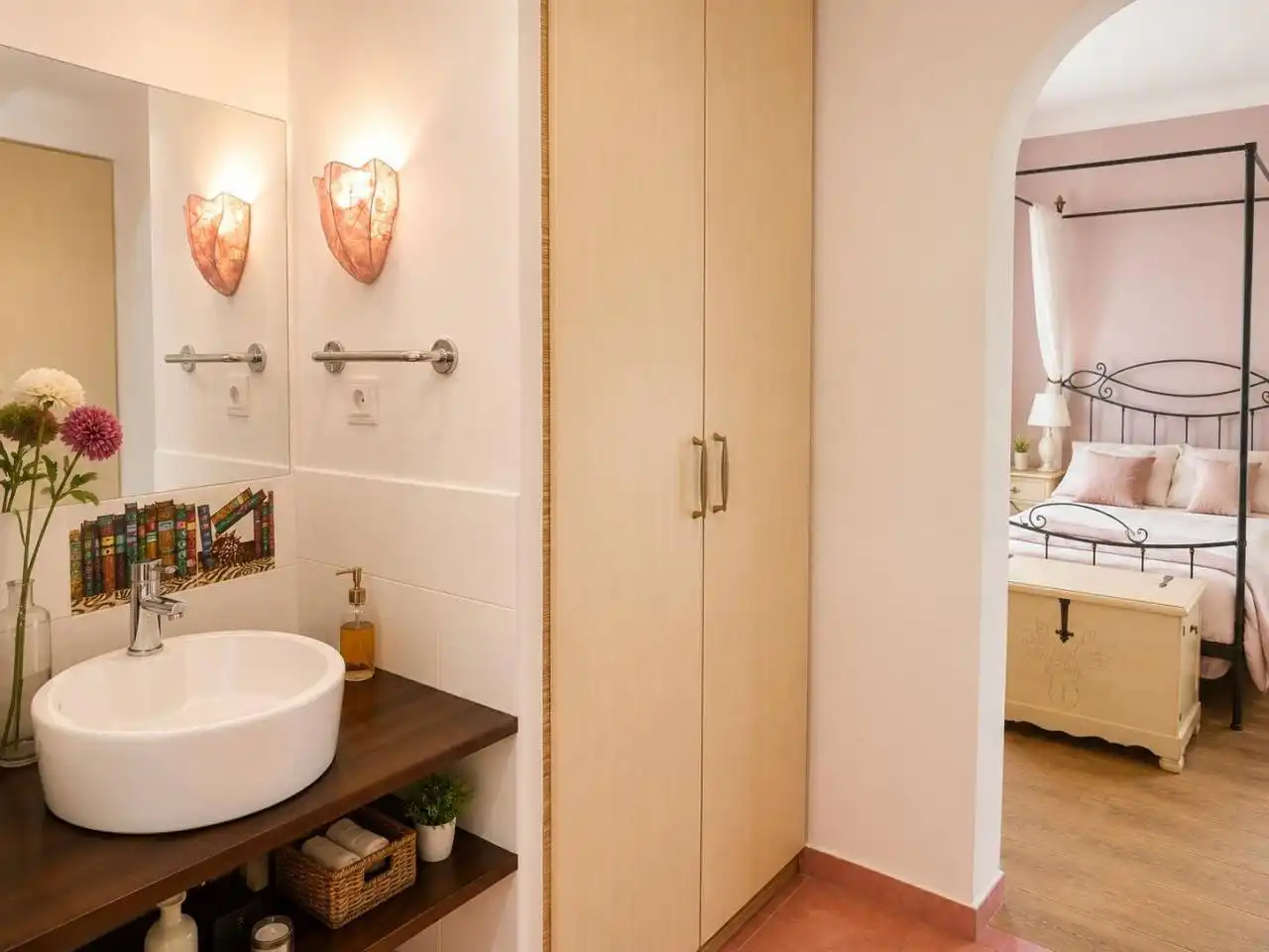 Bany de Casa o xalet en venda en Cubelles amb Aire condicionat, Calefacció i Jardí privat