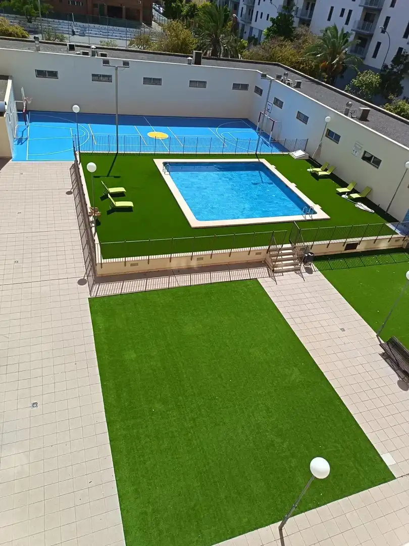 Swimming pool of Flat for sale in Alicante / Alacant  with Air Conditioner, Terrace and Storage room