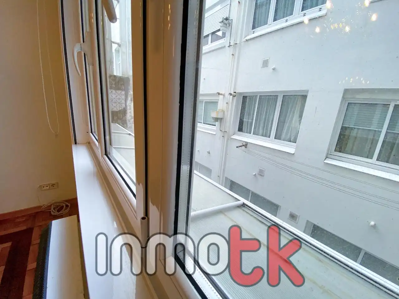 Balcony of Flat for rent in A Coruña Capital   with Heating, Parquet flooring and Furnished