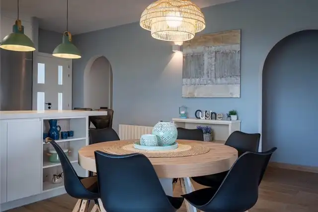 Comedor de Finca rústica en venta en La Riera de Gaià con Aire acondicionado, Calefacción y Jardín privado