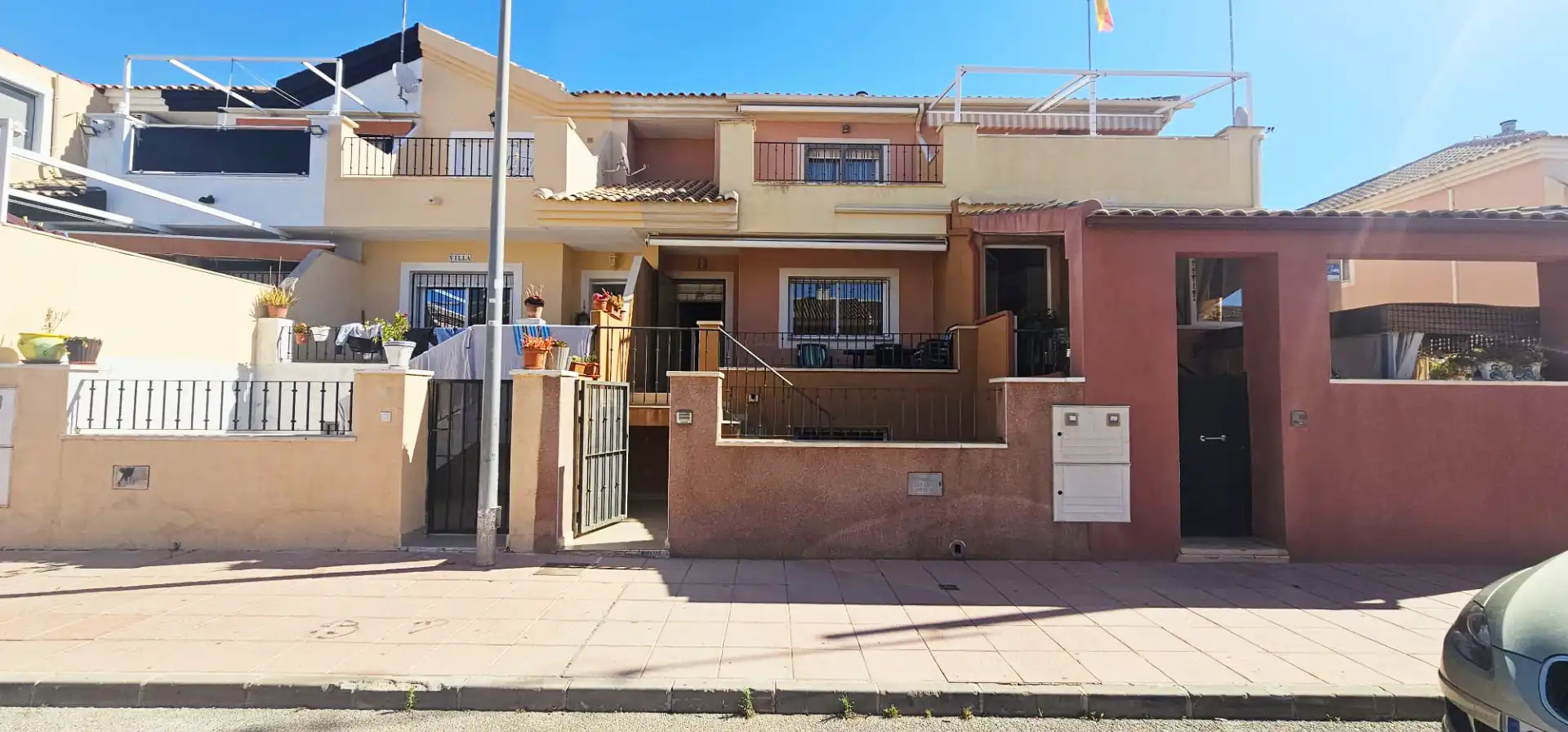 Exterior view of Detached homes for sale in San Javier  with Air Conditioner, Heating and Terrace