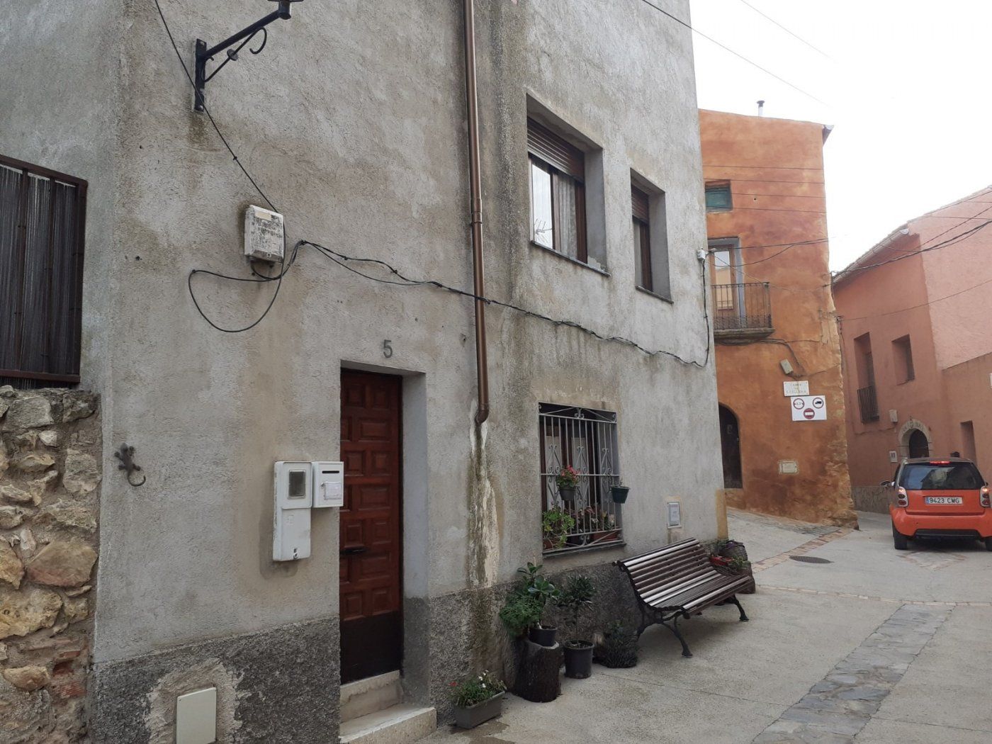 Exterior view of House or chalet for sale in La Figuera  with Air Conditioner and Terrace