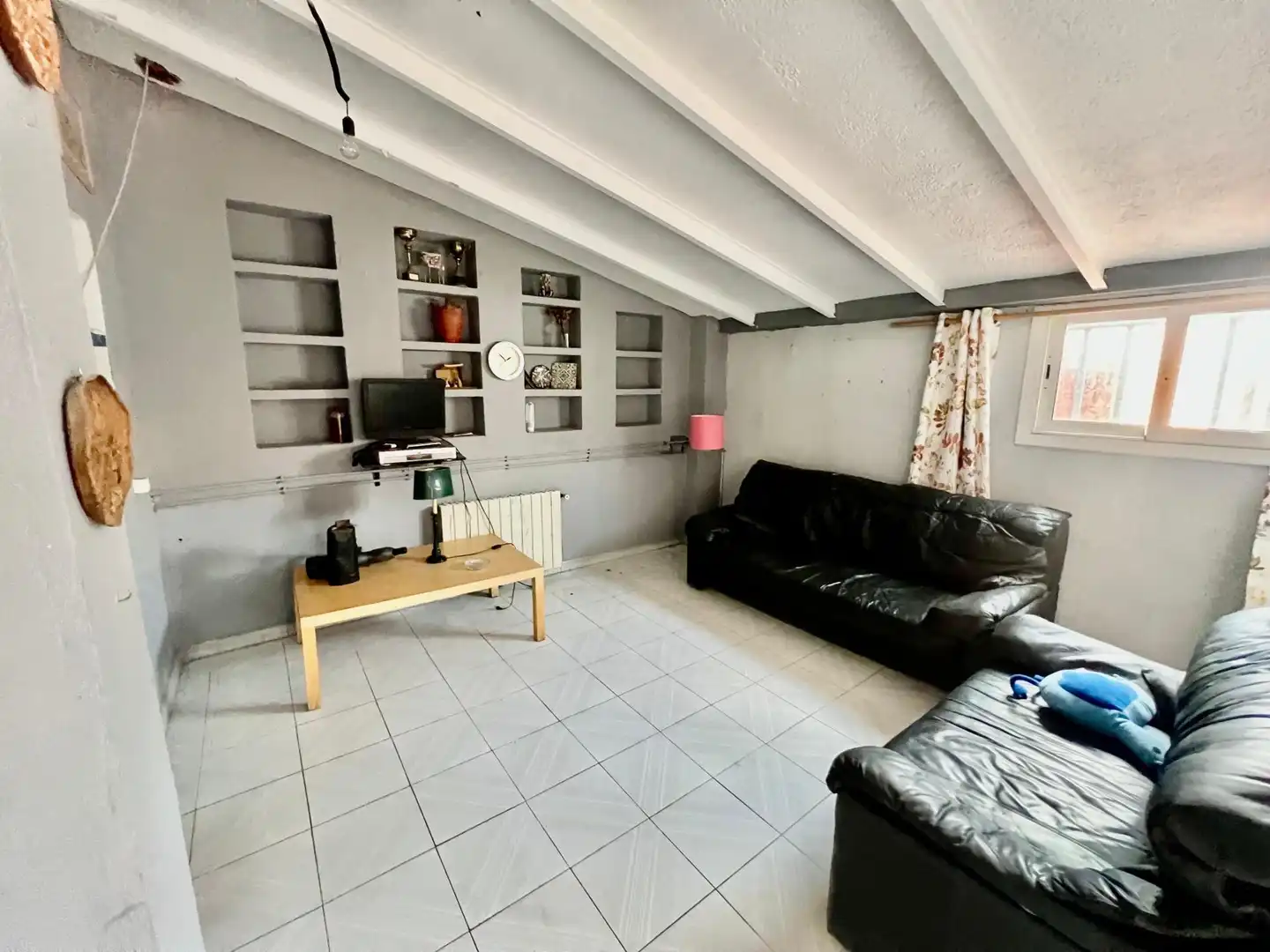 Sala d'estar de Finca rústica en venda en Lliçà d'Amunt amb Aire condicionat, Terrassa i Balcó
