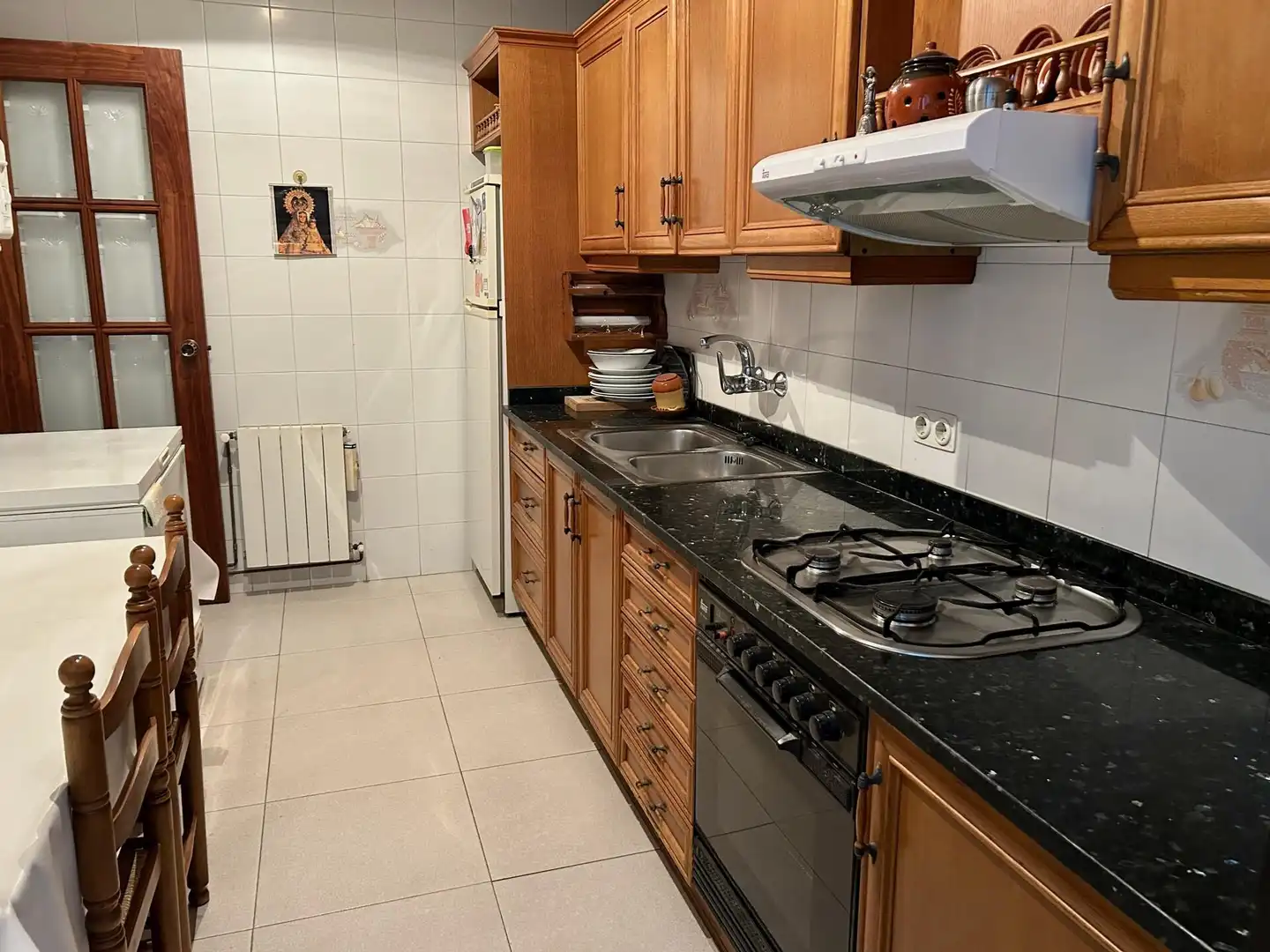 Cocina de Casa adosada en venta en Mataró con Aire acondicionado, Calefacción y Terraza