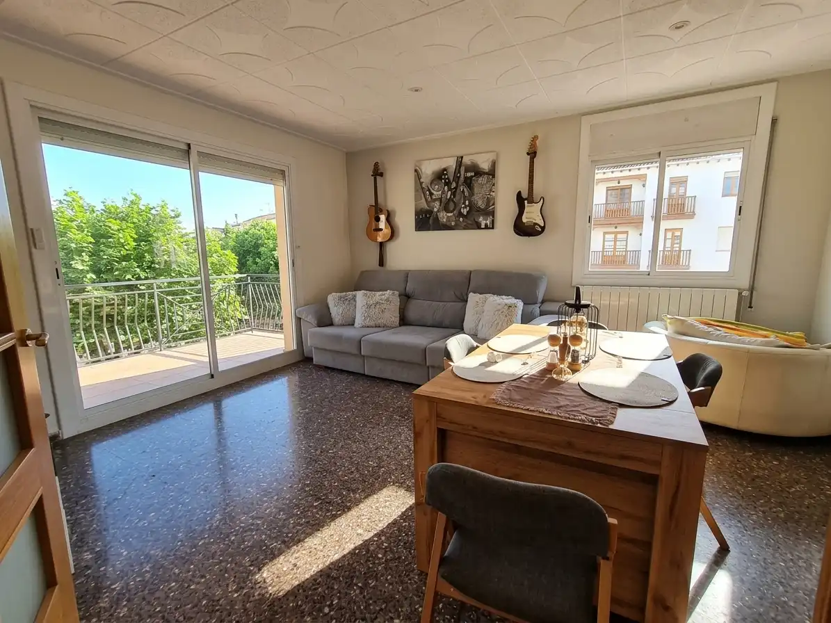 Sala de estar de Piso en venta en Calella con Aire acondicionado, Calefacción y Terraza