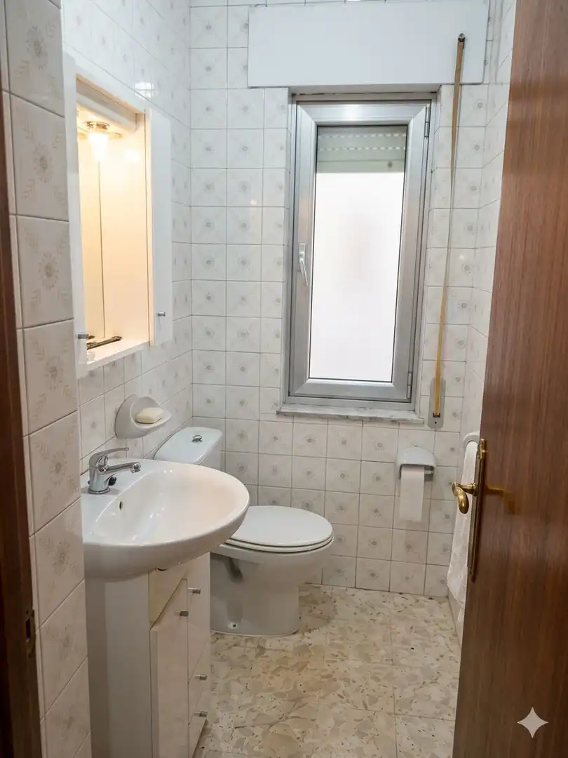 Baño de Casa o chalet en venta en Villares de Órbigo con Calefacción y Terraza
