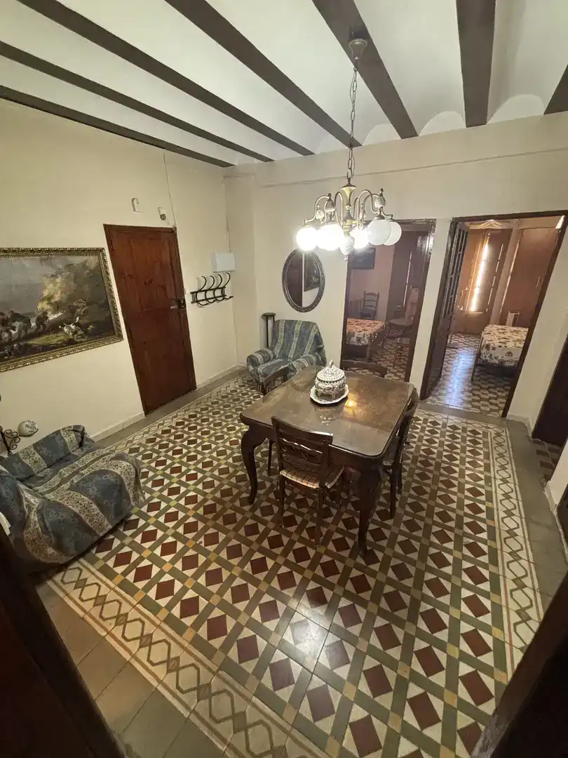 Esszimmer von Country house zur Miete in Requena mit Balkon