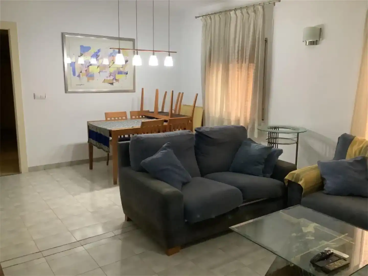 Sala d'estar de Pis en venda en  Murcia Capital amb Aire condicionat i Balcó