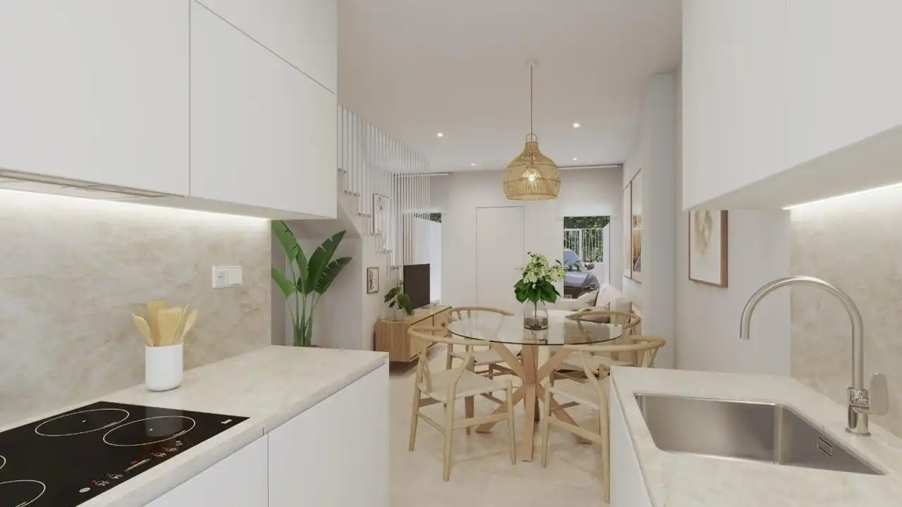 Küche von Maisonette zum Verkauf in Cartagena mit Heizung, Terrasse und Balkon