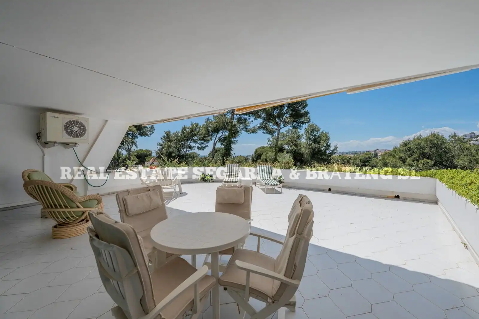 Terrassa de Apartament en venda en Mijas amb Aire condicionat, Terrassa i Moblat
