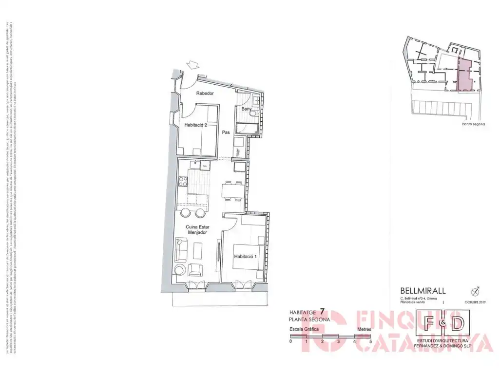 Flat with lift for sale in Bellmirall, imagen 42