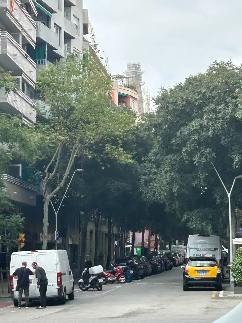 Vista exterior de Ático en venta en Barcelona con Amueblado y Balcón