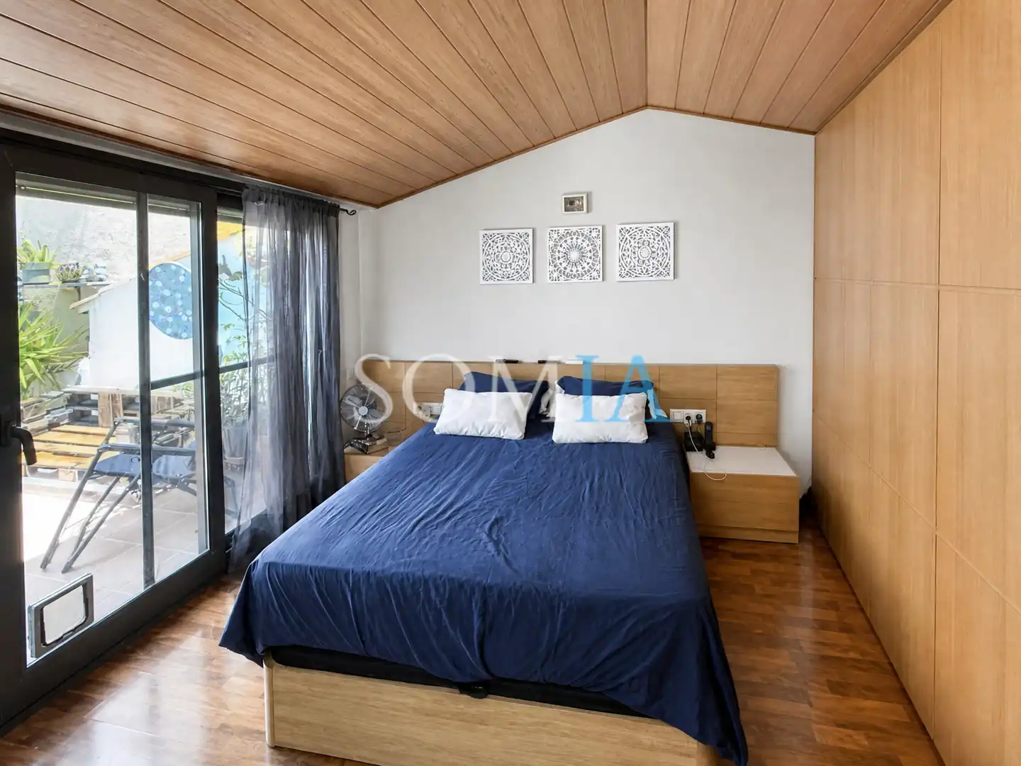 Dormitori de Dúplex en venda en Sant Celoni amb Calefacció, Jardí privat i Parquet