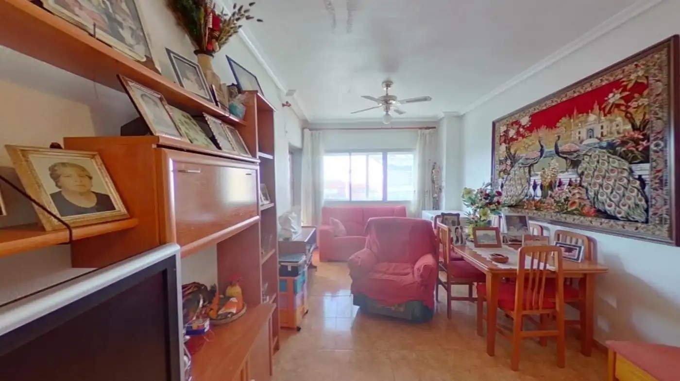 Sala de estar de Piso en venta en Cartagena con Amueblado