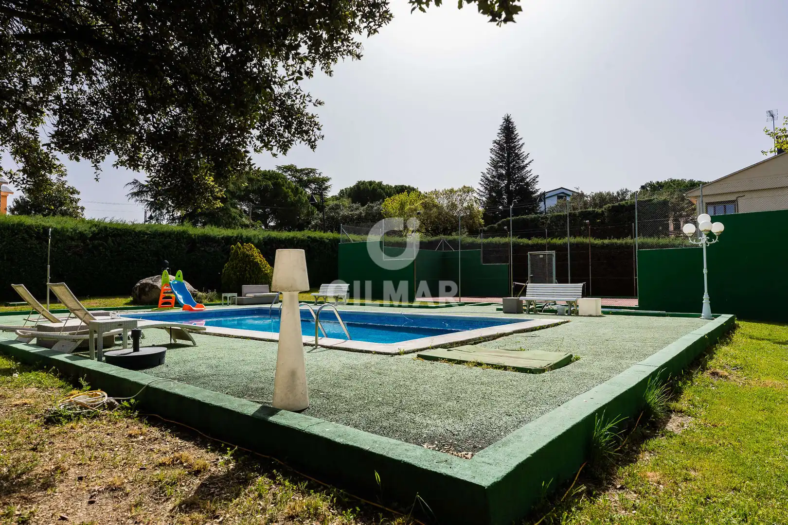 Piscina de Casa o chalet en venta en Galapagar con Calefacción, Jardín privado y Piscina