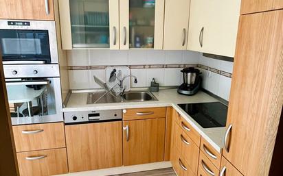 Kitchen of Flat for sale in  Albacete Capital  with Air Conditioner