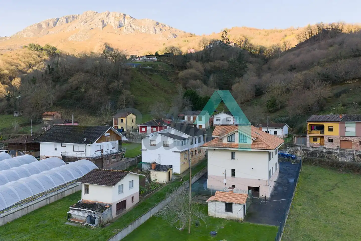 Exterior view of Houses for sale in Morcín  with Heating, Private garden and Terrace