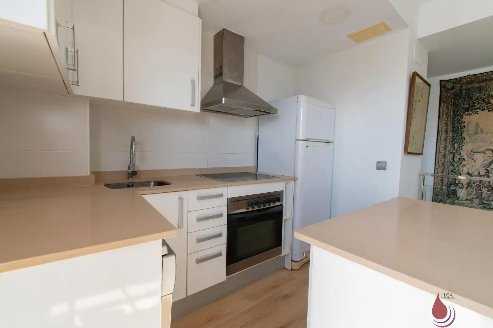 Cocina de Ático en venta en El Vendrell con Aire acondicionado, Parquet y Terraza