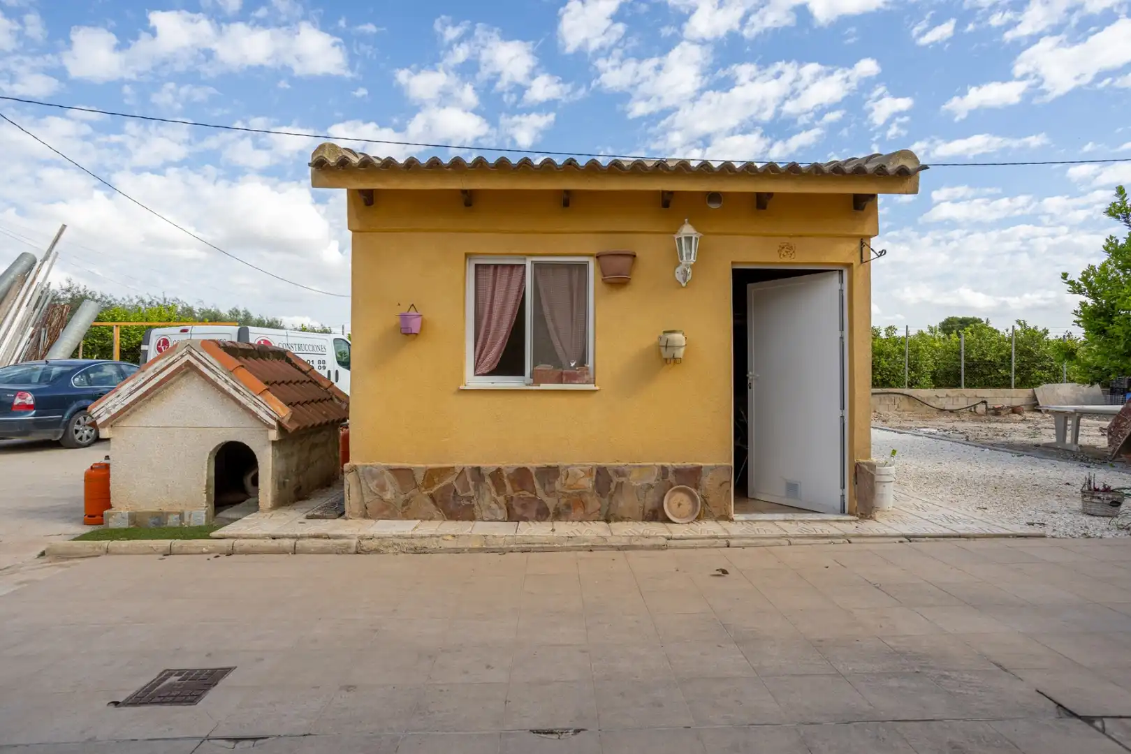 Vista exterior de Casa o chalet en venta en Elche / Elx con Piscina