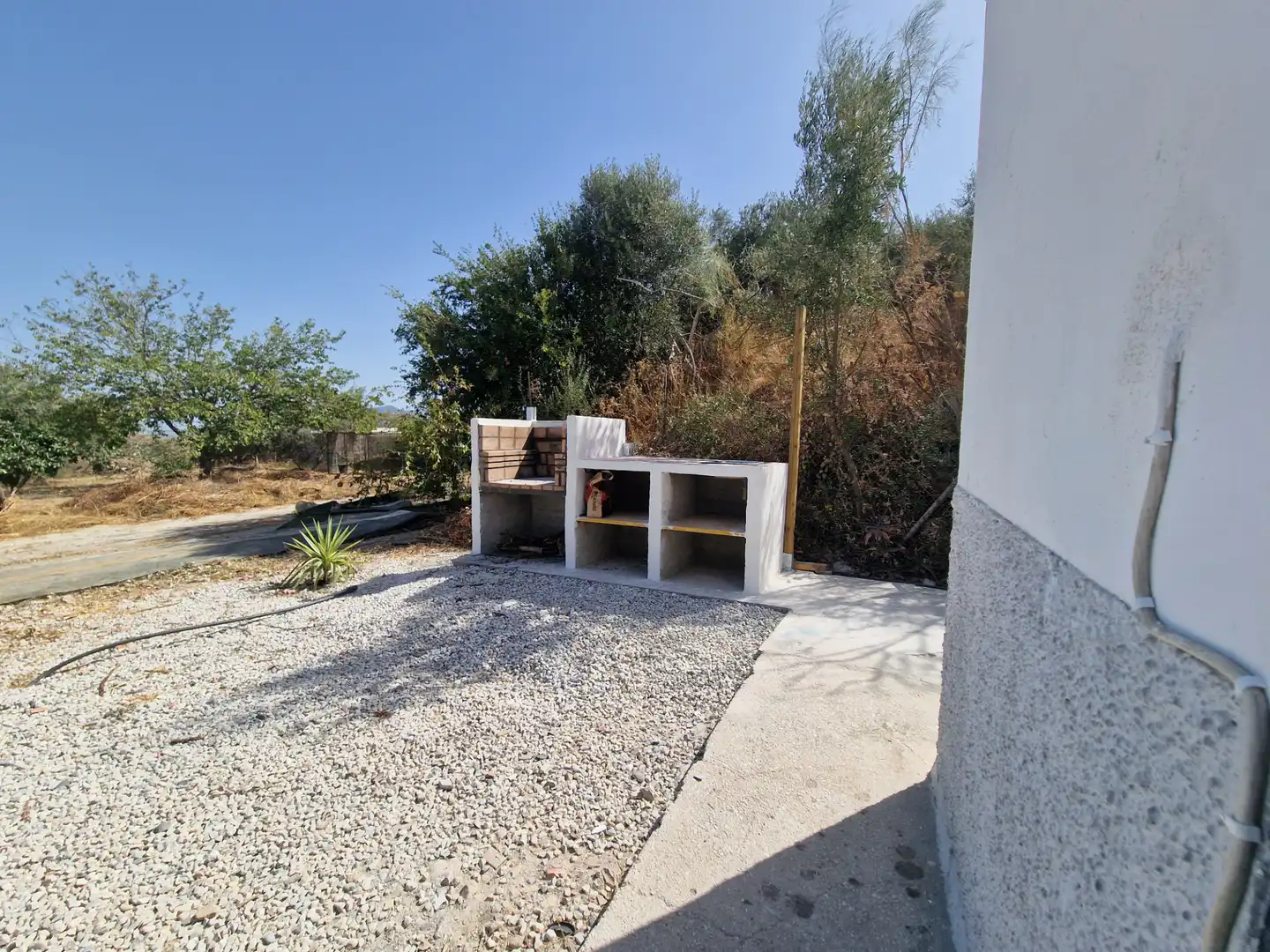Terrassa de Finca rústica de lloguer en Málaga amb Aire condicionat, Piscina i Moblat
