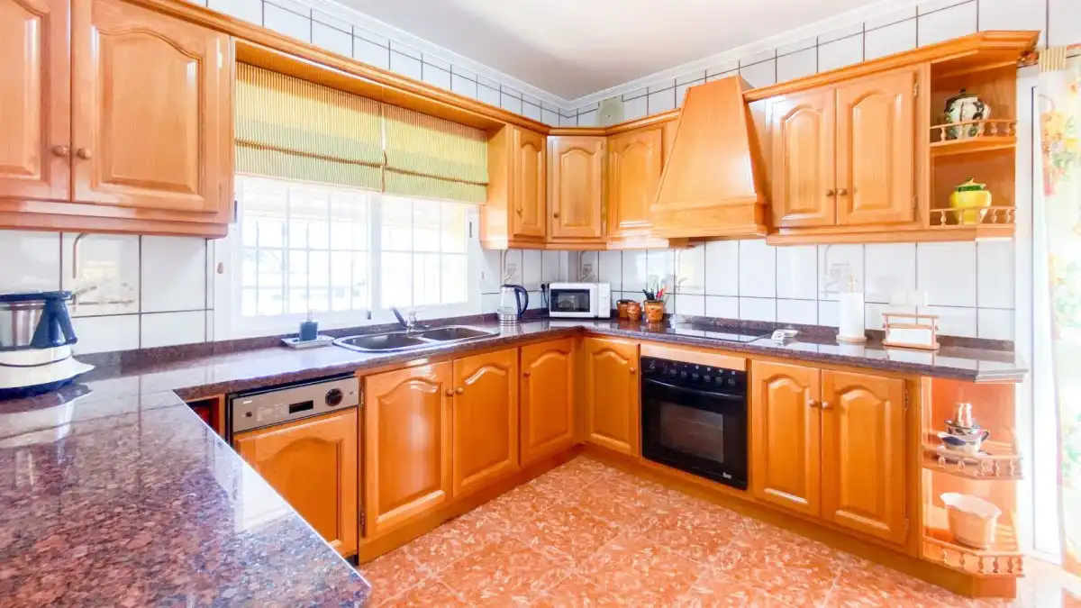 Cocina de Casa o chalet en venta en Mijas con Calefacción, Jardín privado y Terraza