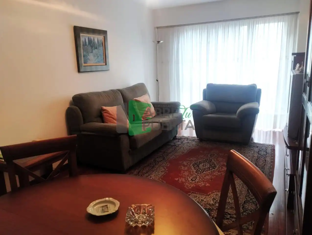Sala d'estar de Pis en venda en Ourense Capital  amb Aire condicionat, Calefacció i Parquet