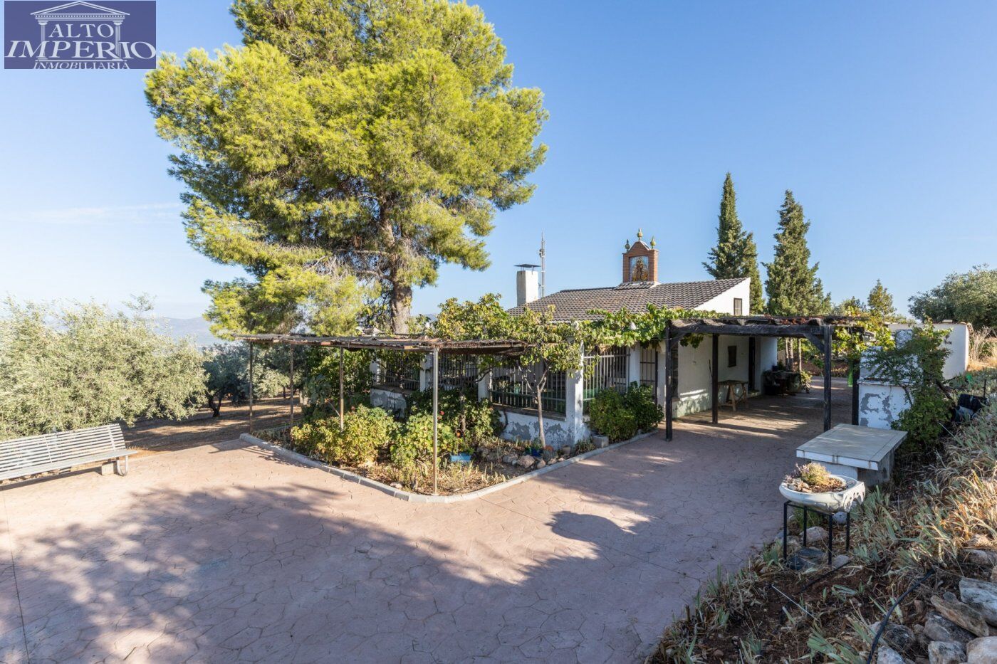 Garden of Country house for sale in Güevéjar  with Air Conditioner, Private garden and Terrace
