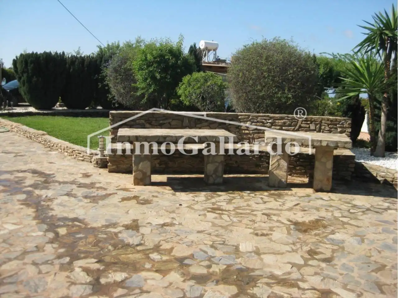 Jardí de Finca rústica en venda en Casabermeja amb Aire condicionat, Calefacció i Terrassa