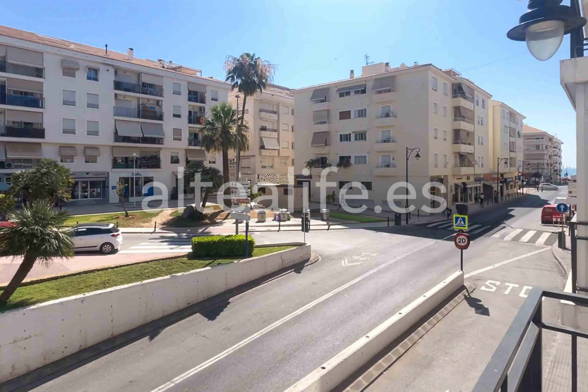 Vista exterior de Apartament en venda en Altea amb Balcó