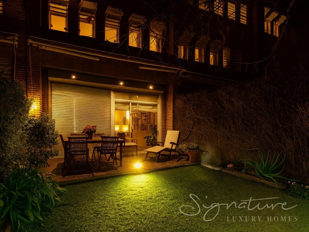 Terrace of Single-family semi-detached for sale in Sant Cugat del Vallès  with Air Conditioner, Private garden and Terrace