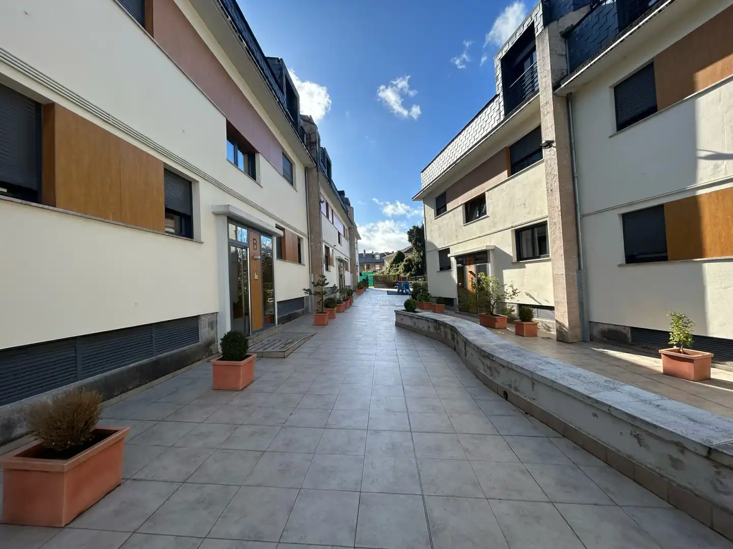 Exterior view of Flat for sale in Torrelavega   with Heating, Private garden and Parquet flooring