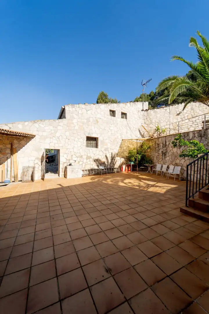 Terraza de Casa o chalet en venta en Jorba con Jardín privado, Terraza y Piscina