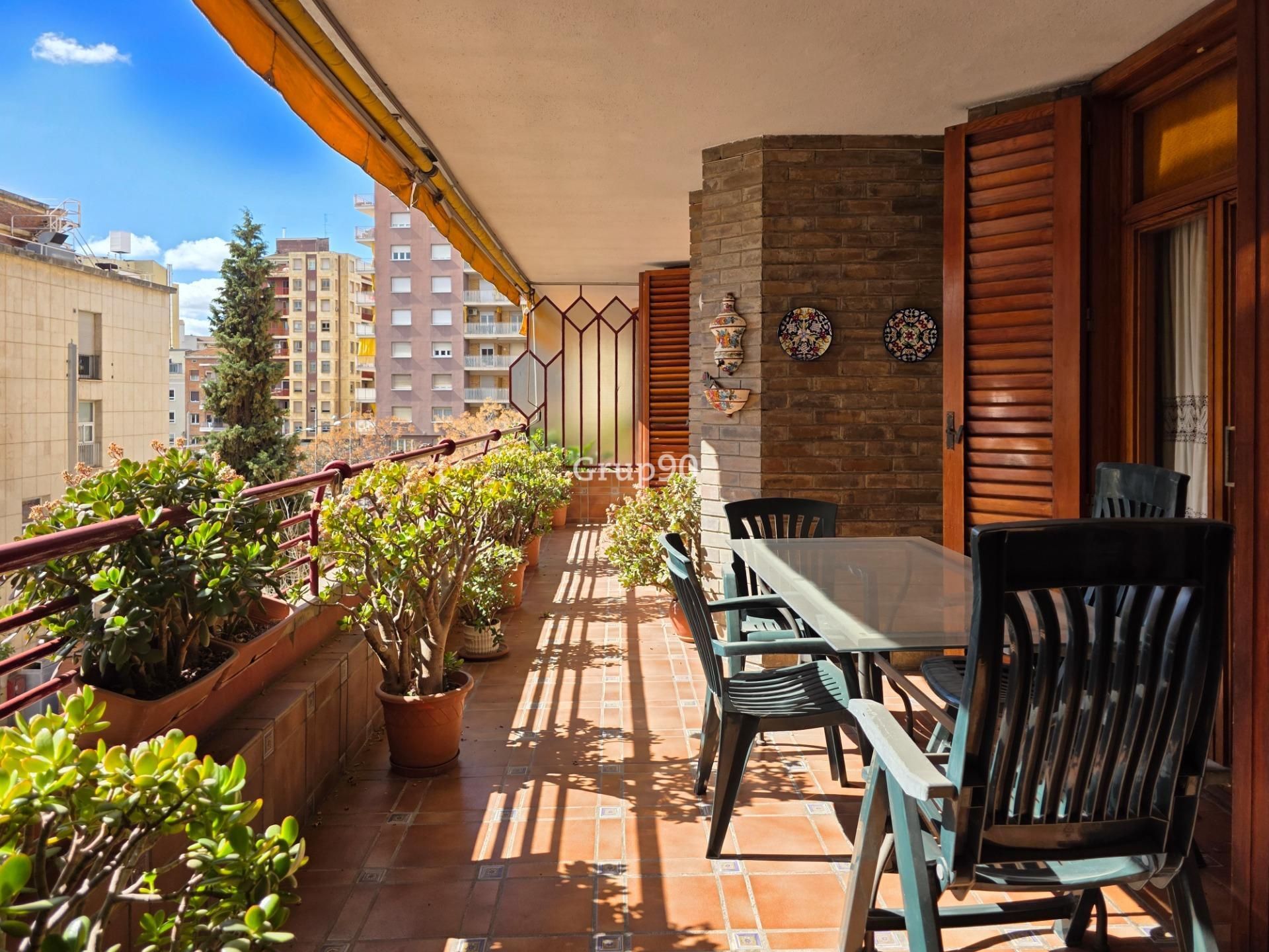 Terrace of Flat for sale in  Lleida Capital  with Air Conditioner, Heating and Terrace