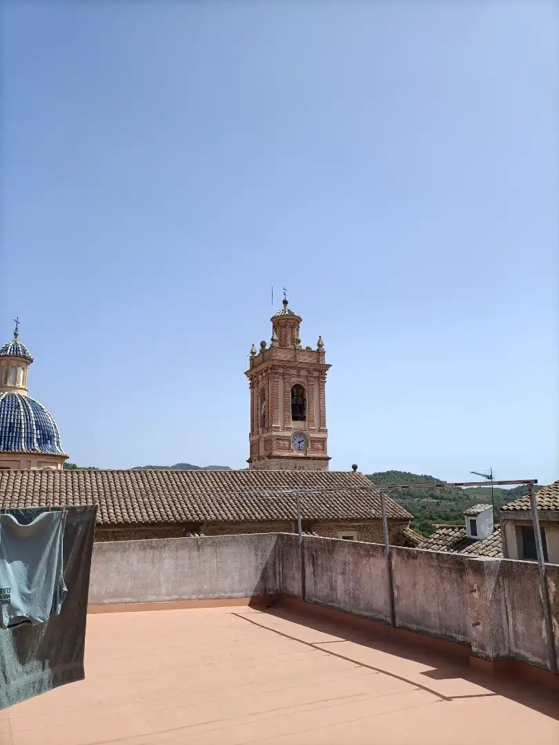 Exterior view of Flat for sale in Castellnovo  with Terrace, Furnished and Balcony