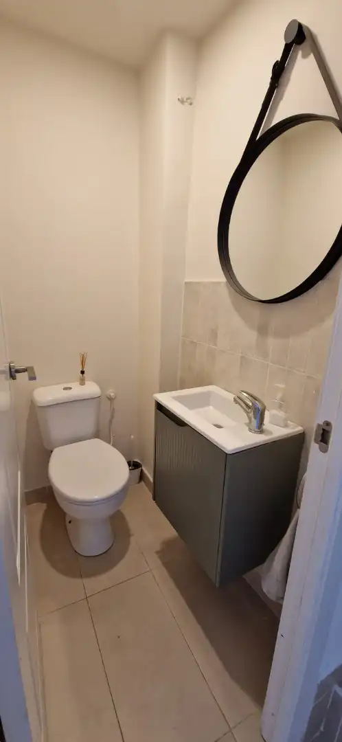Baño de Casa o chalet en venta en Sant Pere de Ribes con Aire acondicionado, Jardín privado y Terraza