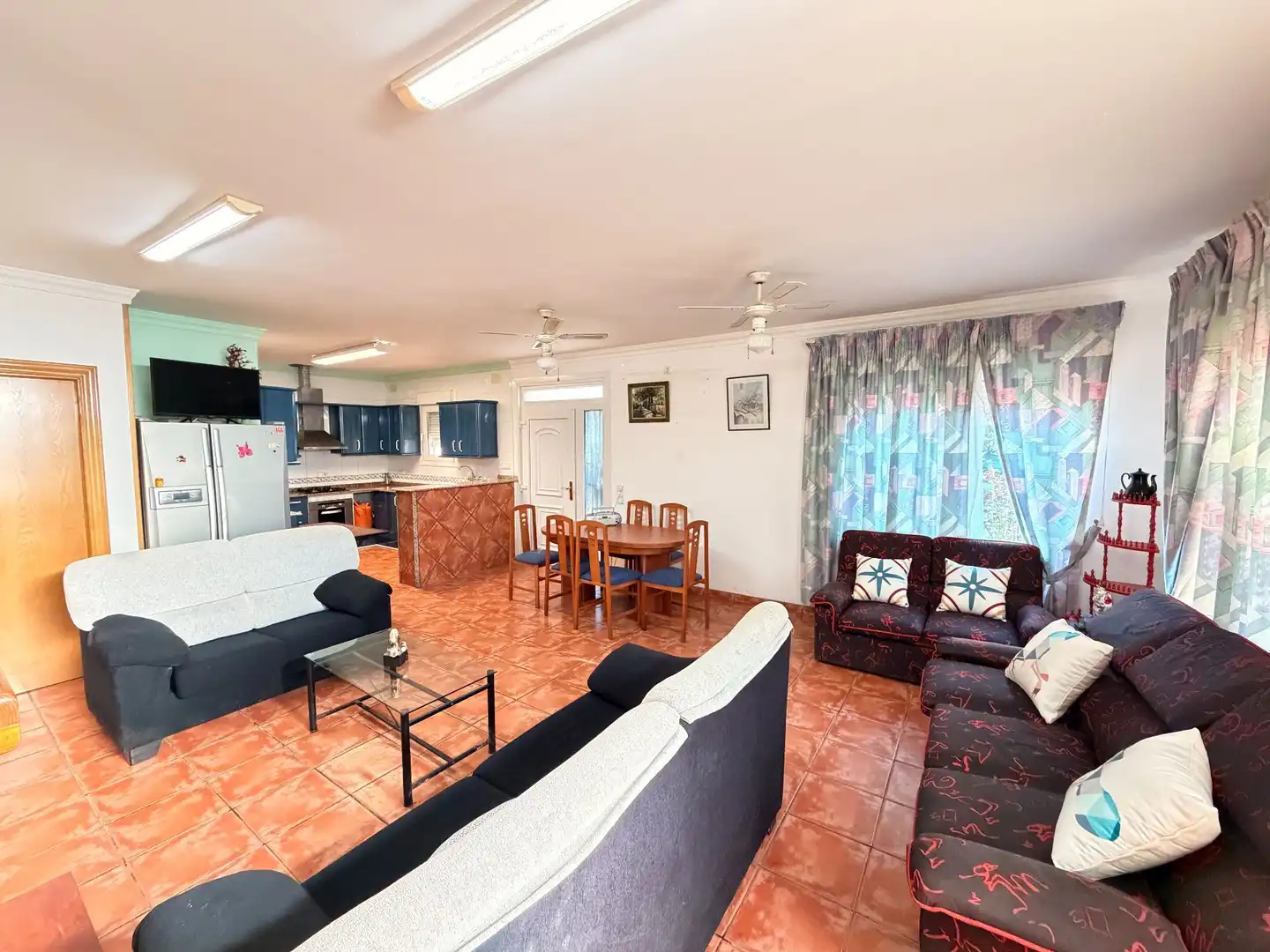 Wohnzimmer von Haus oder Chalet zum Verkauf in Roquetes mit Heizung, Privatgarten und Terrasse