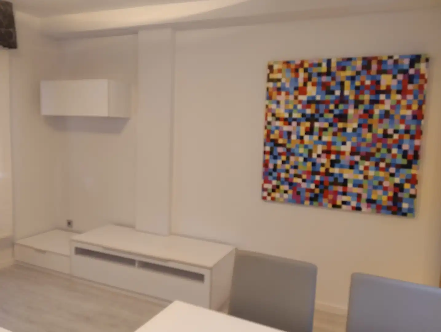 Wohnzimmer von Wohnung zur Miete in Zaragoza mit Klimaanlage, Heizung und Möbliert