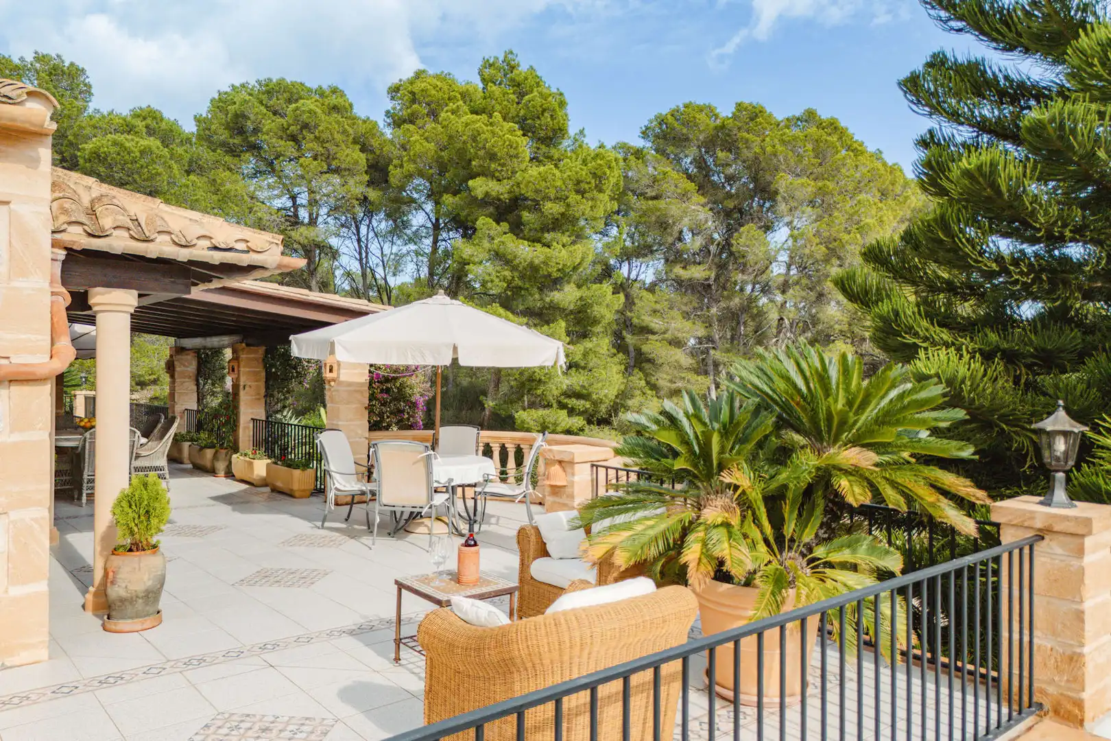 Terraza de Finca rústica en venta en Capdepera con Aire acondicionado, Terraza y Amueblado