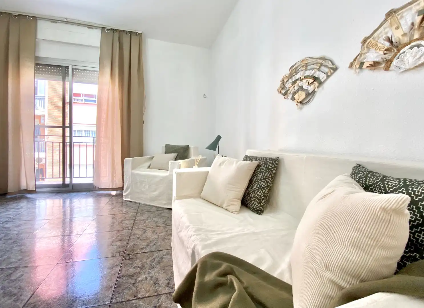 Living room of Flat for sale in Massamagrell  with Air Conditioner and Balcony