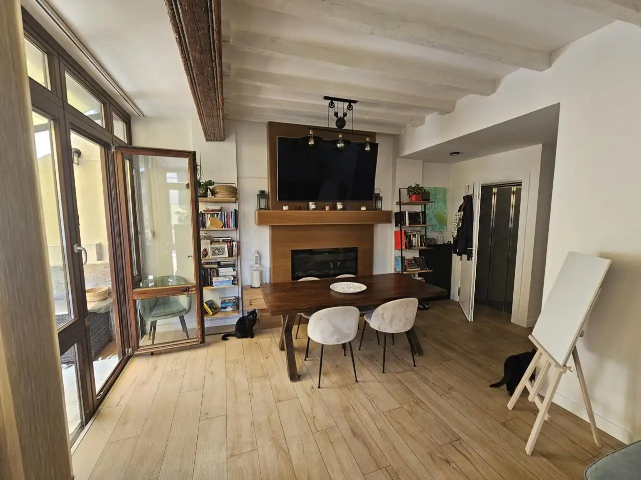 Sala de estar de Piso en venta en Estella / Lizarra con Aire acondicionado, Calefacción y Terraza