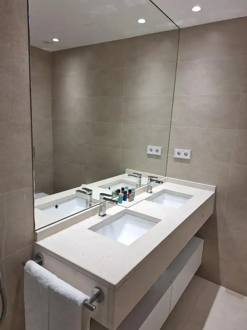 Bany de Apartament de lloguer en Dénia amb Aire condicionat i Piscina