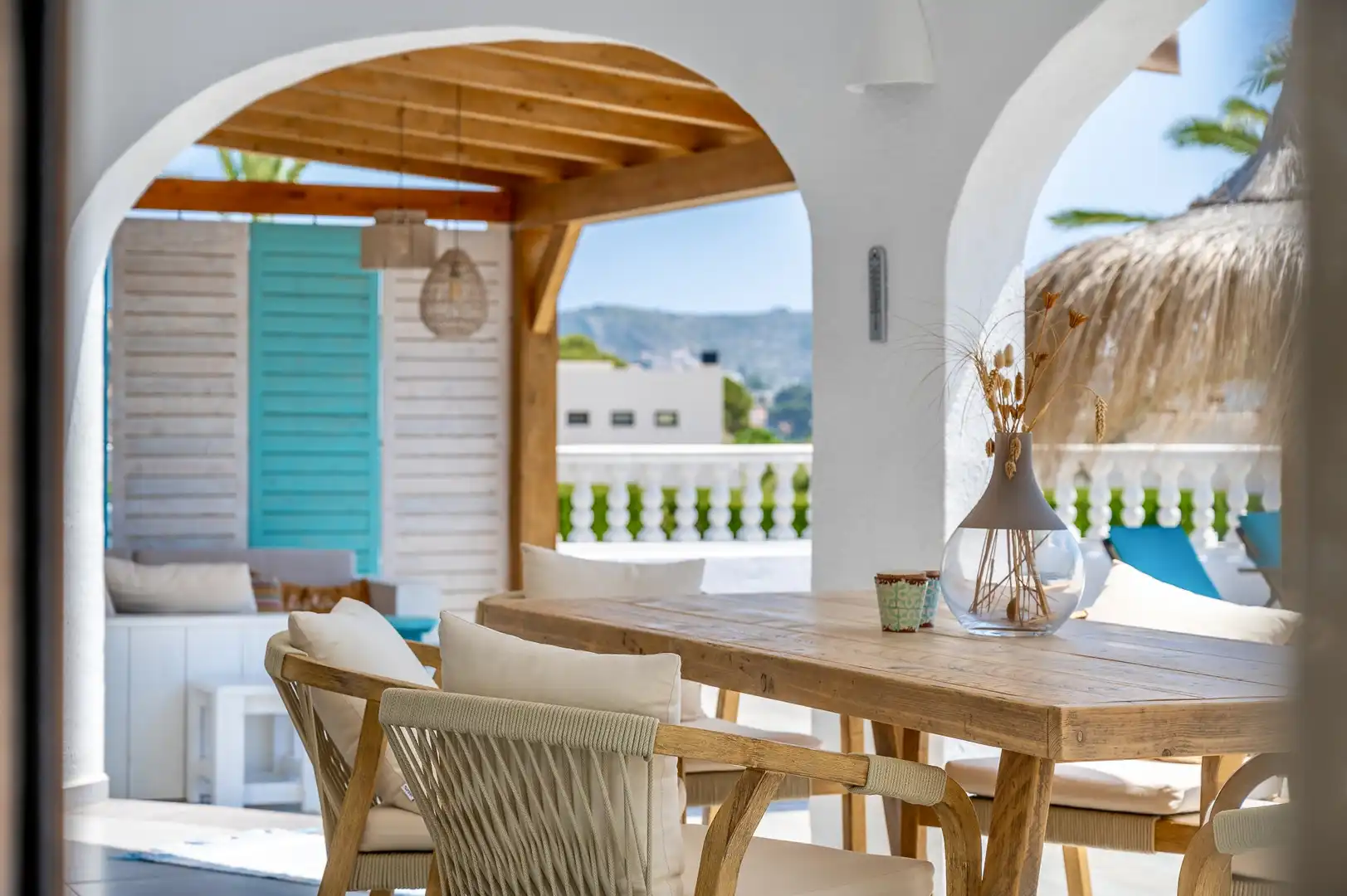 Terrasse von Haus oder Chalet zum Verkauf in Moraira
