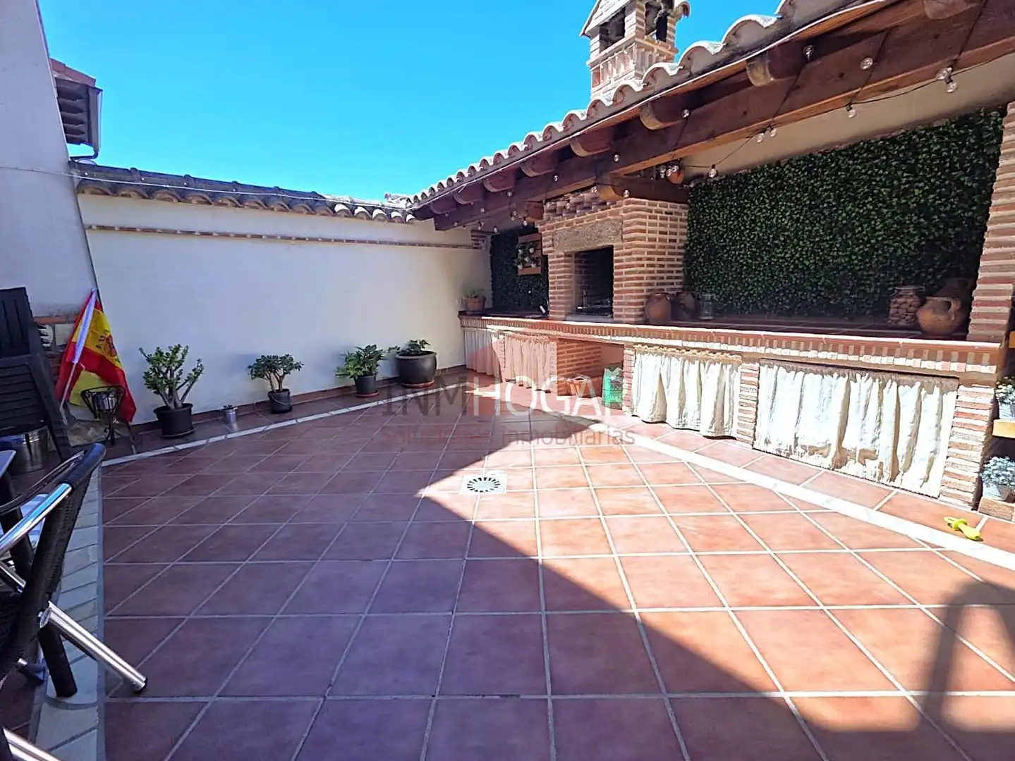 Terrassa de Casa adosada en venda en Navalmoral amb Aire condicionat, Calefacció i Moblat