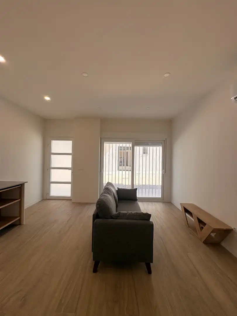 Sala de estar de Estudio de alquiler en Xàtiva con Amueblado, Horno y Lavadora