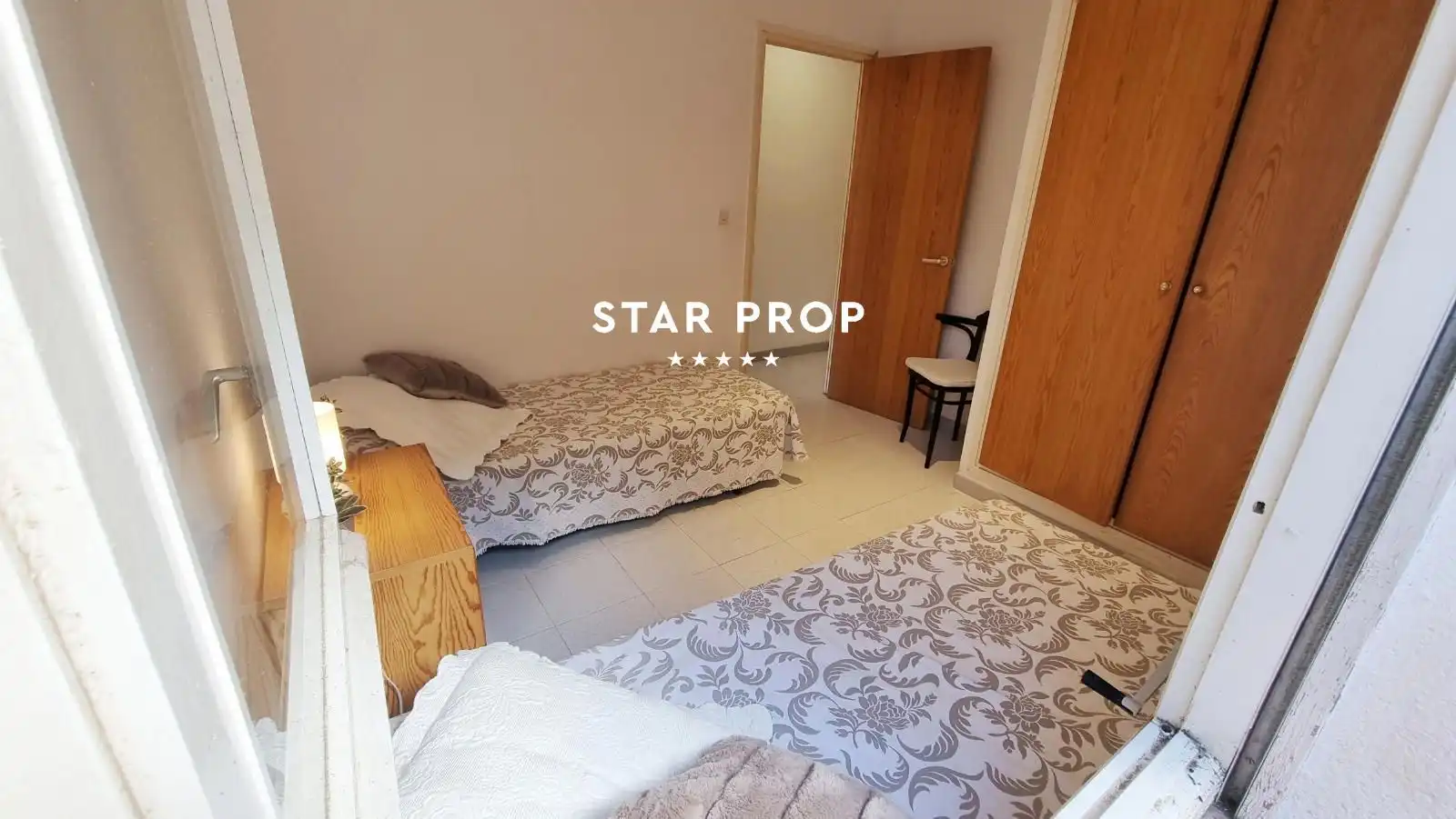Bedroom of Flat for sale in Colera  with Terrace, Furnished and Oven